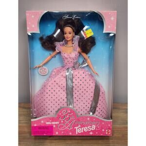 Barbie 35th Anniversary Teresa Doll Walmart Special Edition 17617 Mattel NIB